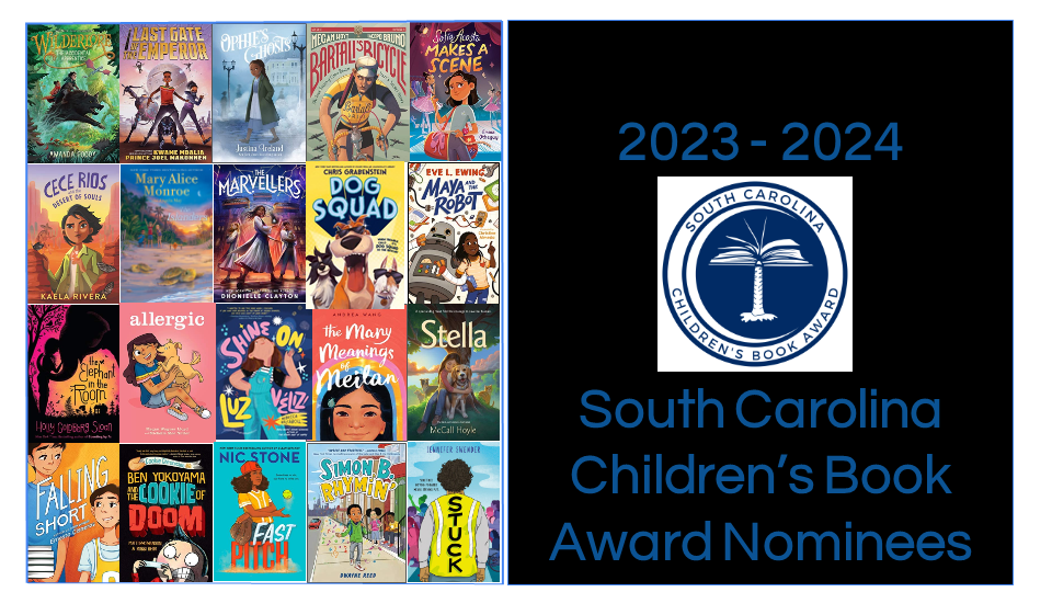 THE ISLANDERS is SC Children's Book Award Nominee